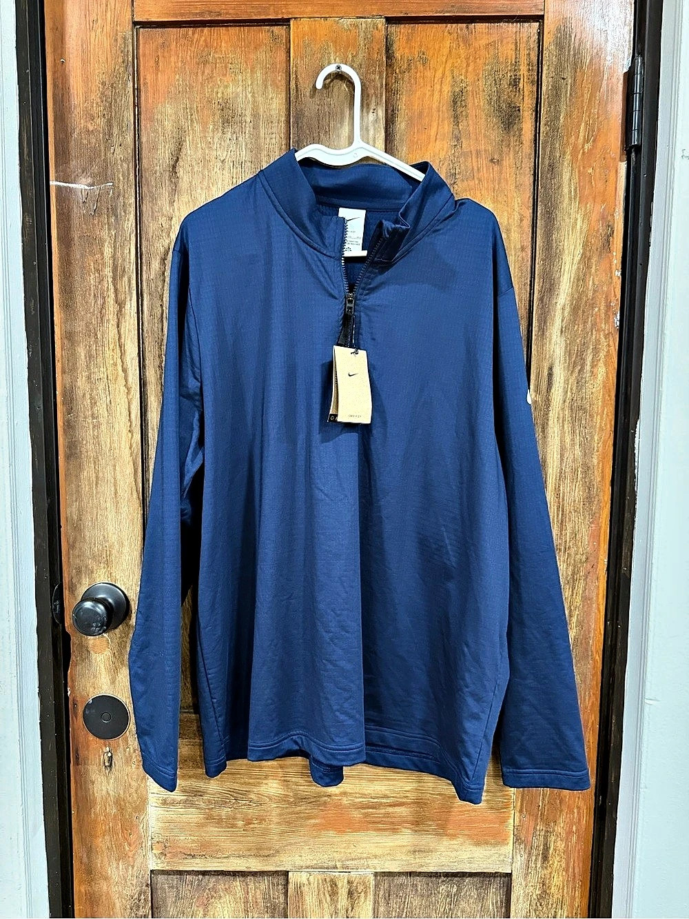 Nike Dri-FIT Half-Zip Pullover Men's Jacket Blue XXL